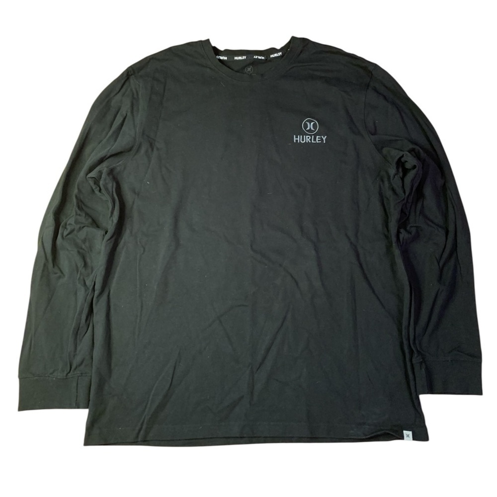 Hurley Long Sleeve Graphic T-Shirt Black - XXL
